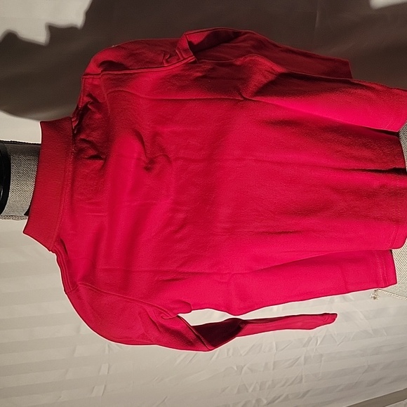 Cat & Jack Red 2 Button-up Short Sleeve  Red Shirt, Size: XS (4/5), NWT - Picture 4 of 7